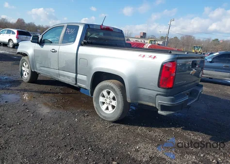2019 Chevrolet Colorado Wt из США, поврежденный, VIN 1GCHTBEN9K1325298